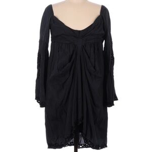 Chan Luu Gathered Empire Waist Cotton Dress